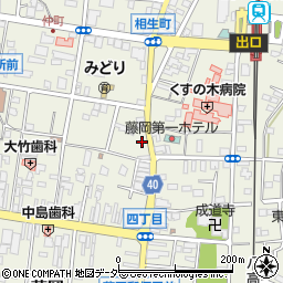 横田魚店周辺の地図
