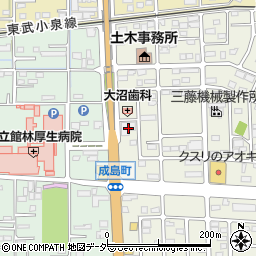 サービス付高齢者住宅ヴィベル館林栄町周辺の地図