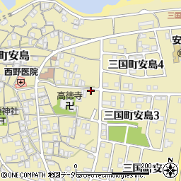 福井県坂井市三国町安島30-64周辺の地図