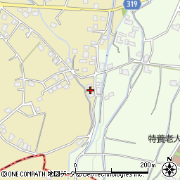 長野県安曇野市三郷明盛553-2周辺の地図