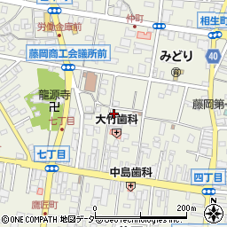 群馬県藤岡市藤岡342-15周辺の地図