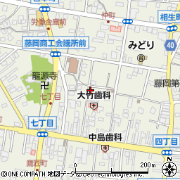 群馬県藤岡市藤岡342-14周辺の地図