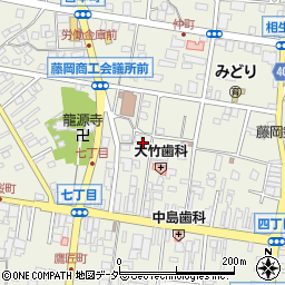 群馬県藤岡市藤岡342-7周辺の地図