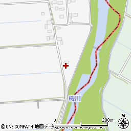 茨城県筑西市押尾1038周辺の地図
