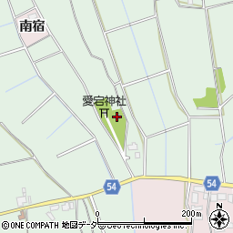 南宿公民館周辺の地図