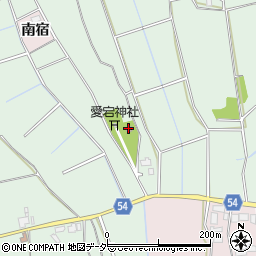 南宿公民館周辺の地図