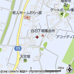 群馬県藤岡市白石2089周辺の地図