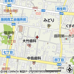 中沢青果店周辺の地図