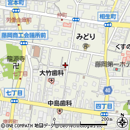 中澤商店周辺の地図