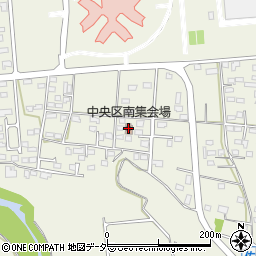 中央区南集会場周辺の地図