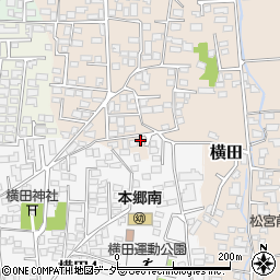 長野県松本市大村1058周辺の地図