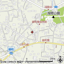 群馬県藤岡市藤岡1206-3周辺の地図