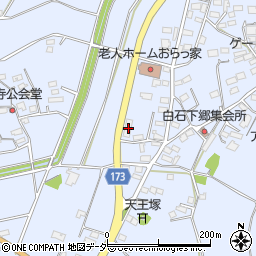 群馬県藤岡市白石2081-1周辺の地図