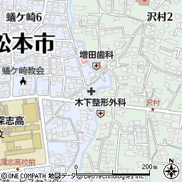 沢村自動車整備工場周辺の地図
