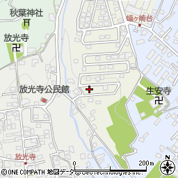 蟻ケ崎台公民館周辺の地図