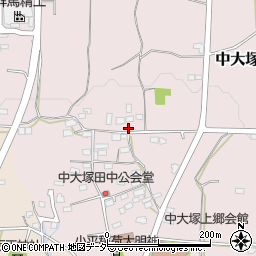 群馬県藤岡市中大塚846周辺の地図