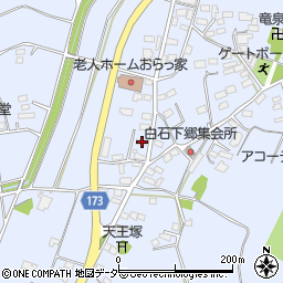 群馬県藤岡市白石2079周辺の地図