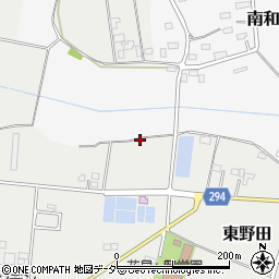 栃木県小山市東野田621周辺の地図
