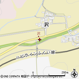 福井県あわら市沢25-23周辺の地図