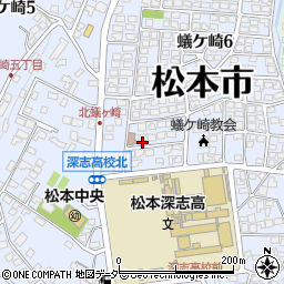深澤和歌子行政書士事務所周辺の地図