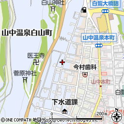 石川県加賀市山中温泉白山町ノ35-5周辺の地図