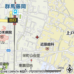 群馬県藤岡市藤岡574-16周辺の地図