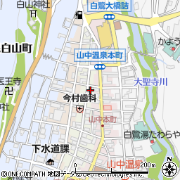 笹尾陶器店周辺の地図