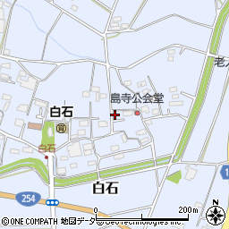 群馬県藤岡市白石971周辺の地図