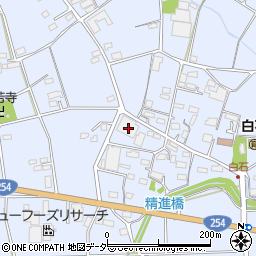 群馬県藤岡市白石780-1周辺の地図