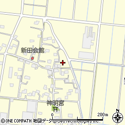 群馬県館林市当郷町386-1周辺の地図