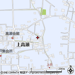 群馬県富岡市上高瀬1145-1周辺の地図