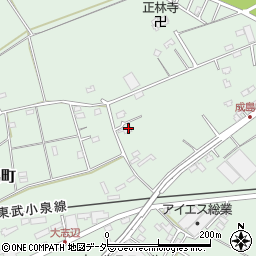 群馬県館林市成島町1151周辺の地図