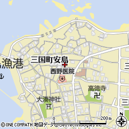 福井県坂井市三国町安島16-5周辺の地図