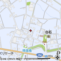 群馬県藤岡市白石744-1周辺の地図