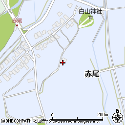 福井県あわら市赤尾20周辺の地図