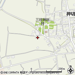 群馬県太田市押切町周辺の地図