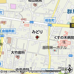 藤岡飯店周辺の地図