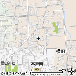 長野県松本市大村272周辺の地図