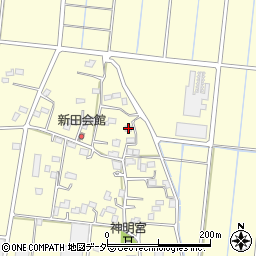 群馬県館林市当郷町386-2周辺の地図