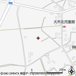 茨城県結城市大木1690周辺の地図