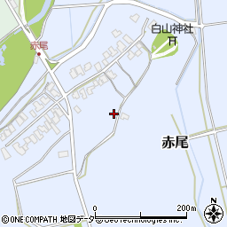 福井県あわら市赤尾10-14周辺の地図