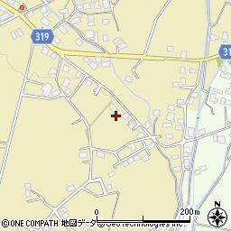 長野県安曇野市三郷明盛502-1周辺の地図