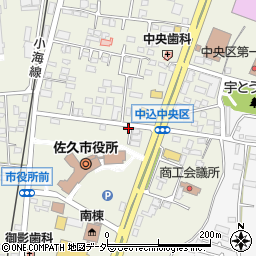 田中直己．司法書士事務所周辺の地図