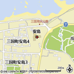 福井県坂井市三国町安島37周辺の地図