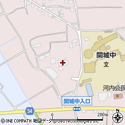 ＪＡ北つくば関城周辺の地図