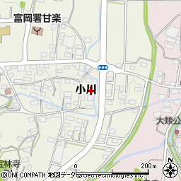 株式会社三山精工　小川工場周辺の地図