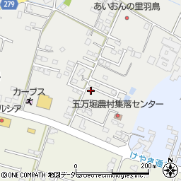 茨城県小美玉市羽刈657-10周辺の地図