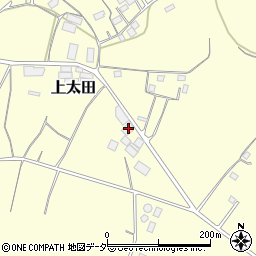 茨城県鉾田市上太田720周辺の地図