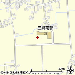 長野県安曇野市三郷温61周辺の地図