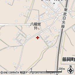 栃木県栃木市藤岡町藤岡3748周辺の地図